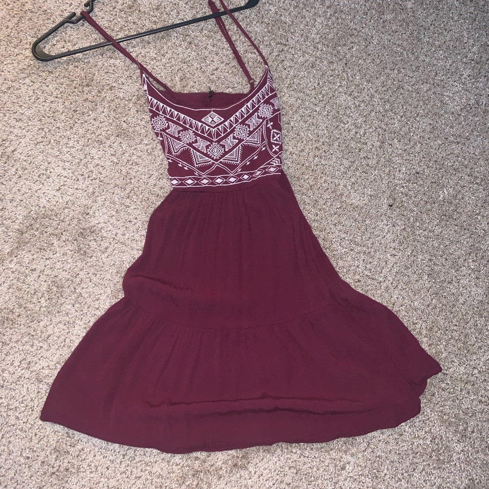 Red dress
